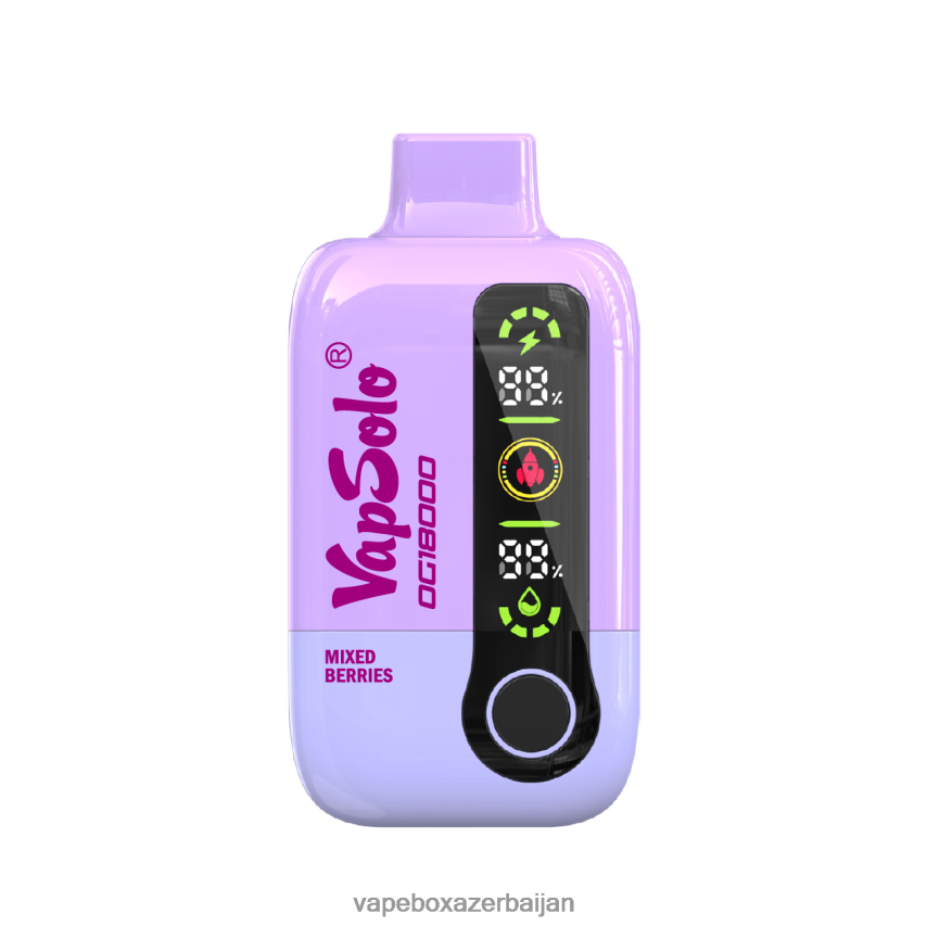 Vape Smoke - VapSolo DG18000 Mixed Berry FJ6463