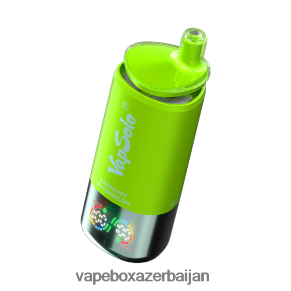 Vape Smoke - VapSolo Triple 30000 Puffs 0280623 Raspberry Watermelon & Mango Peach & Strawberry Kiwi
