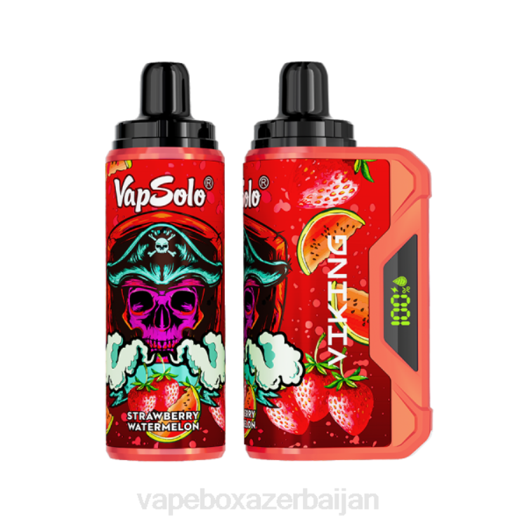 Vape Smoke - Vapsolo VIKING Disposable Vape Strawberry Watermelon 4PP2158