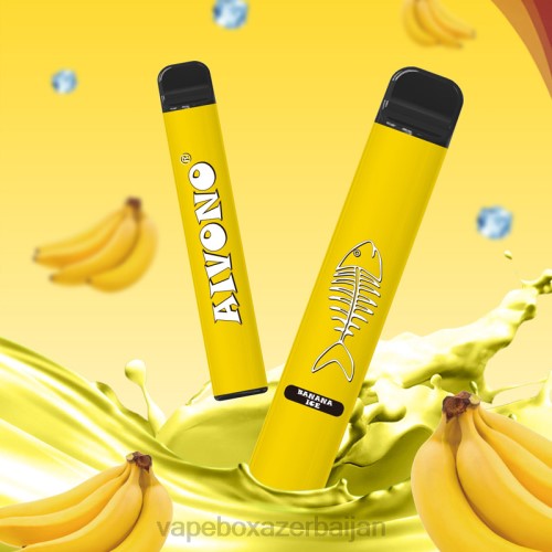 Vape Azerbaijan - Aivono AIM FISHBONE 600 Banana Ice 4PNJ276