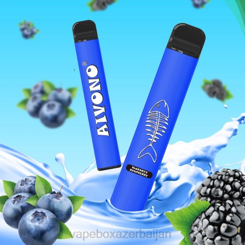 Vape Azerbaijan - Aivono AIM FISHBONE 600 Blueberry Raspberry 4PNJ281
