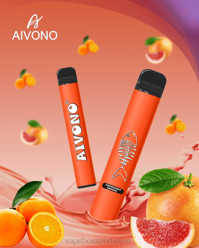 Vape Baku - Aivono AIM FISHBONE 600 Grapefruit Orange 4PNJ280