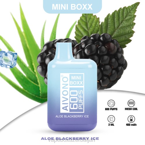 Vape Baku - Aivono AIM MINI BOXX 600 Aloe Current Ice 4PNJ240