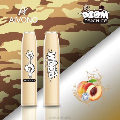 Vape Box Azerbaijan - Aivono AIM BOOM 600 Peach Ice 4PNJ362