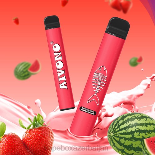 Vape Box Azerbaijan - Aivono AIM FISHBONE 600 Strawberry Watermelon 4PNJ282