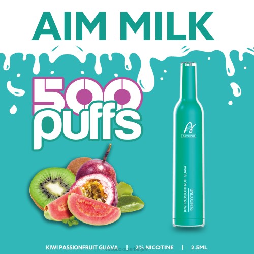 Vape Box Azerbaijan - Aivono AIM MILK 500 Kiwi Passionfruit Guava 4PNJ272