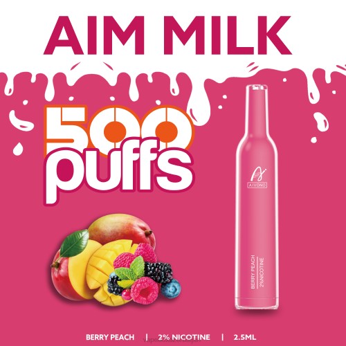 Vape Smoke - Aivono AIM MILK 500 Berry Peach 4PNJ273