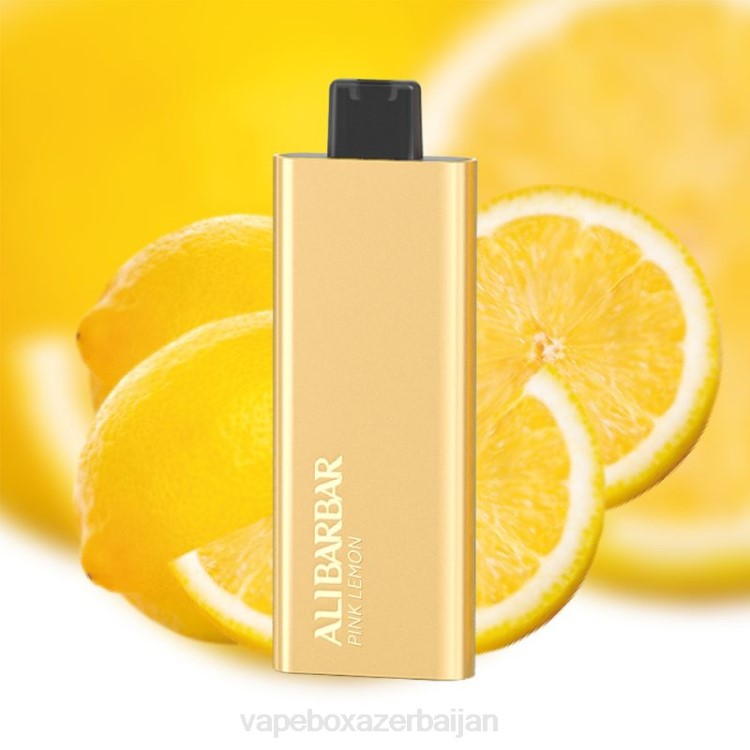 E-Juice Vape - Alibarbar Pandora 7000 Disposable Vape Pink Lemon 4PP259