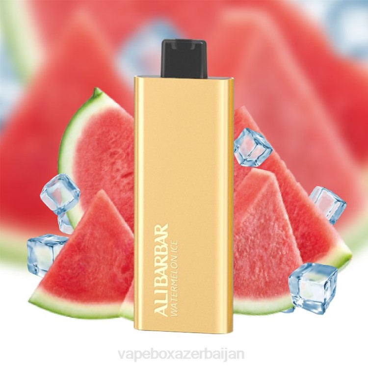 E-Juice Vape - Alibarbar Pandora 7000 Disposable Vape Watermelon Ice 4PP264