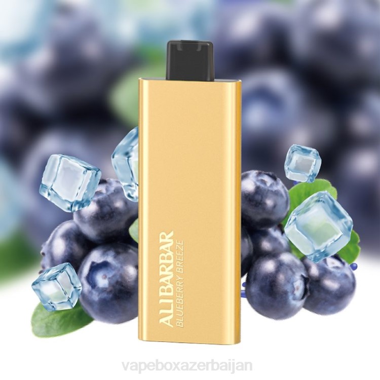 Vape Azerbaijan - Alibarbar Pandora 7000 Disposable Vape Blueberry Breeze 4PP251