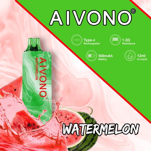 Vape Baku - Aivono AIM GUN 7000 Watermelon 4PNJ110