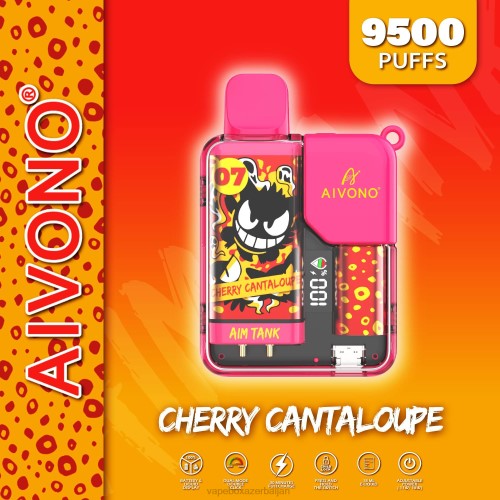 Vape Baku - Aivono AIM TANK 9500 Cherry Cantaloupe 4PNJ45