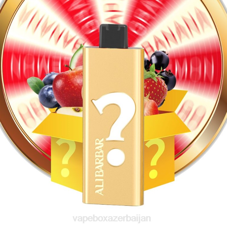 Vape Baku - Alibarbar Pandora 7000 Disposable Vape Flavour Roulette 4PP255
