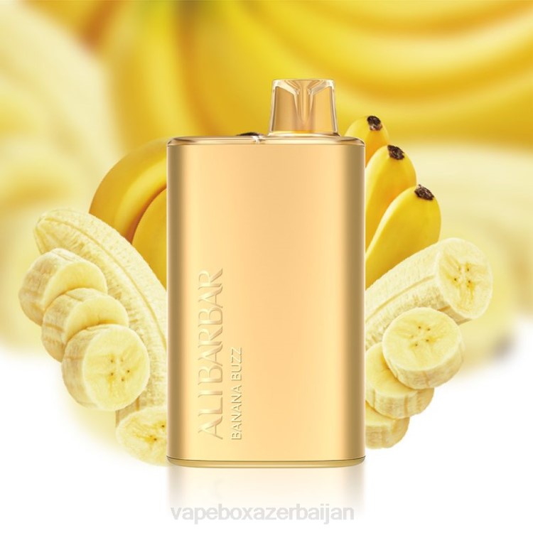Vape Box Azerbaijan - Alibarbar Rich 8000 Disposable Vape Banana Buzz 4PP22