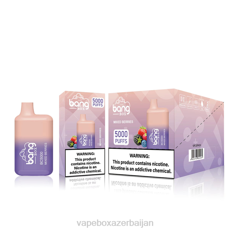 Vape Box Azerbaijan - Bang Box BC5000 Disposable 20B687