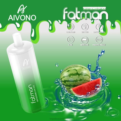 Vape Smoke - Aivono FATMAN 6800 Watermelon Ice 4PNJ28