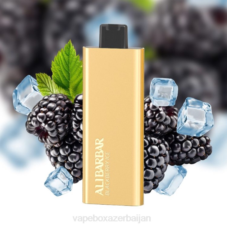 Vape Smoke - Alibarbar Pandora 7000 Disposable Vape Blackberry Ice 4PP268