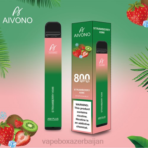 E-Juice Vape - Aivono AIM PLUS 800 Strawberry Kiwi 4PNJ194