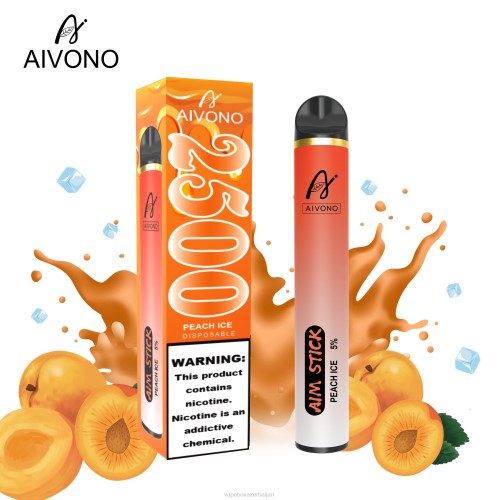 E-Juice Vape - Aivono AIM STICK 2500 Peach Ice 4PNJ144