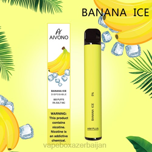 Vape Azerbaijan - Aivono AIM PLUS 800 Banana Ice 4PNJ171