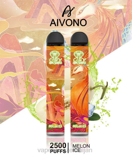 Vape Azerbaijan - Aivono AIM SNAKE 2500 Melon Ice 4PNJ311