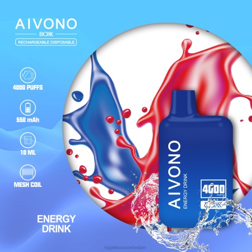 Vape Baku - Aivono AIM BOXX 4000 Energy Drink 4PNJ225
