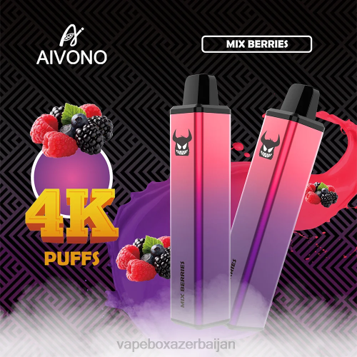 Vape Baku - Aivono AIM FREAK 4000 Mixed Berries 4PNJ260