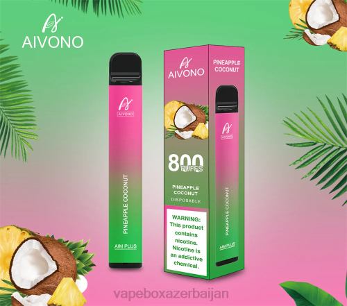 Vape Baku - Aivono AIM PLUS 800 Pineapple Coconat 4PNJ200