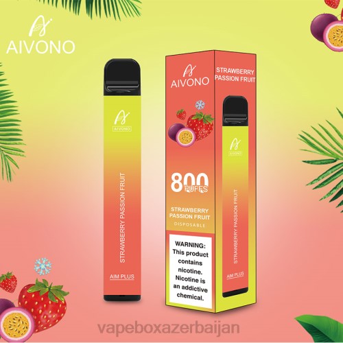 Vape Baku - Aivono AIM PLUS 800 Strawberry Passion Fruit 4PNJ195