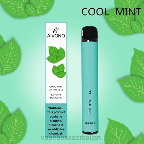 Vape Box Azerbaijan - Aivono AIM PLUS 800 Cool Mint 4PNJ177