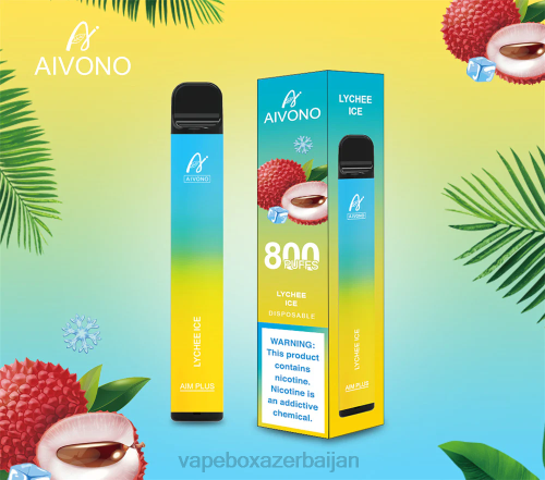 Vape Box Azerbaijan - Aivono AIM PLUS 800 Lychee Ice 4PNJ182