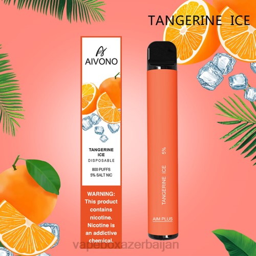 Vape Box Azerbaijan - Aivono AIM PLUS 800 Tangrine Ice 4PNJ197