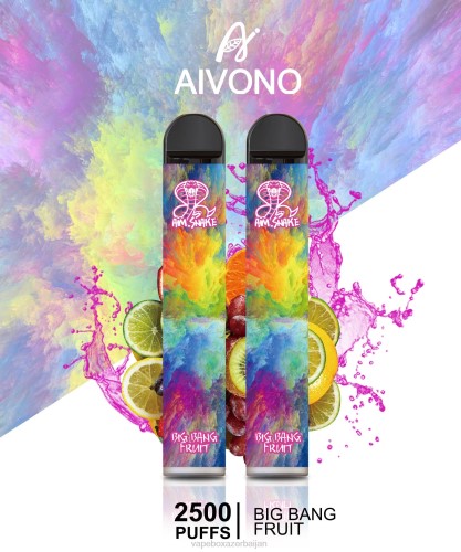 Vape Box Azerbaijan - Aivono AIM SNAKE 2500 Big Bang Fruit 4PNJ322
