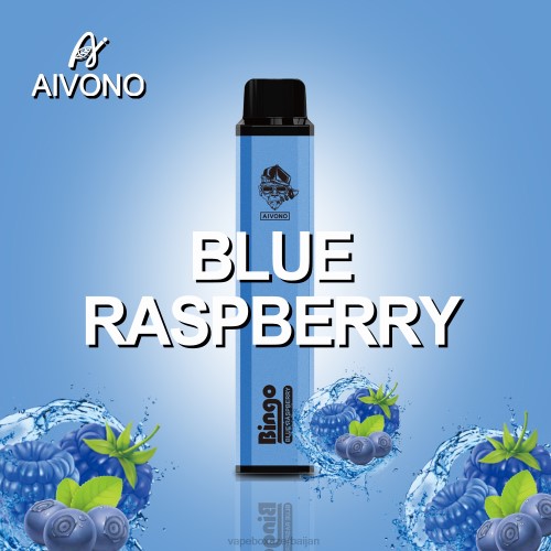 Vape Smoke - Aivono AIM BINGO 4000 Blue Raspberry 4PNJ143