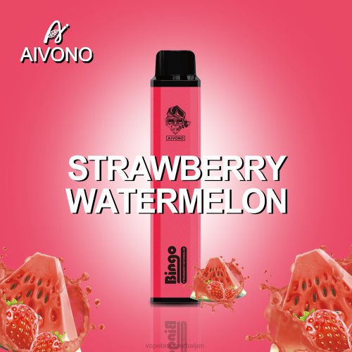 Vape Smoke - Aivono AIM BINGO 4000 Strawberry Watermelon 4PNJ133