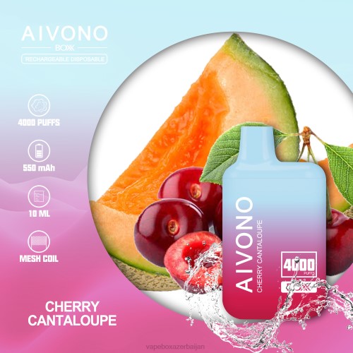 Vape Smoke - Aivono AIM BOXX 4000 Cherry Cantaloupe 4PNJ223