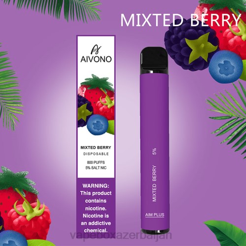 Vape Smoke - Aivono AIM PLUS 800 Mixed Berry 4PNJ188