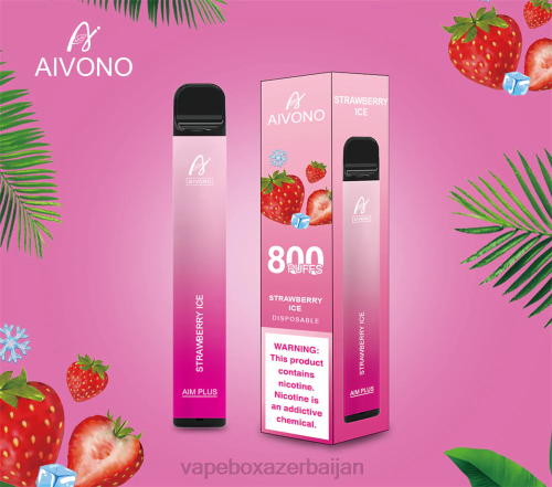 Vape Smoke - Aivono AIM PLUS 800 Strawberry Ice 4PNJ193