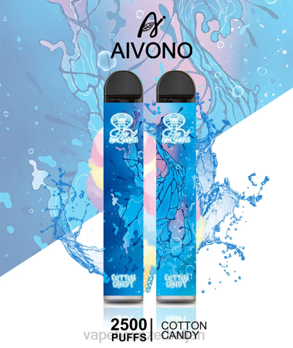 Vape Smoke - Aivono AIM SNAKE 2500 Cotton Candy 4PNJ303