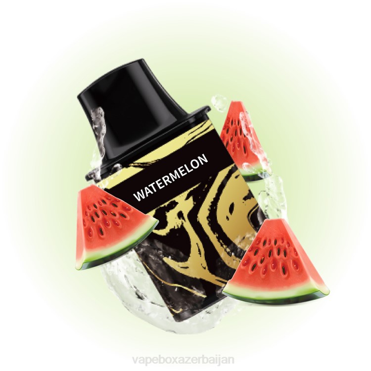Vape Smoke - Alibarbar Flare Refillable Vape Watermelon 4PP278