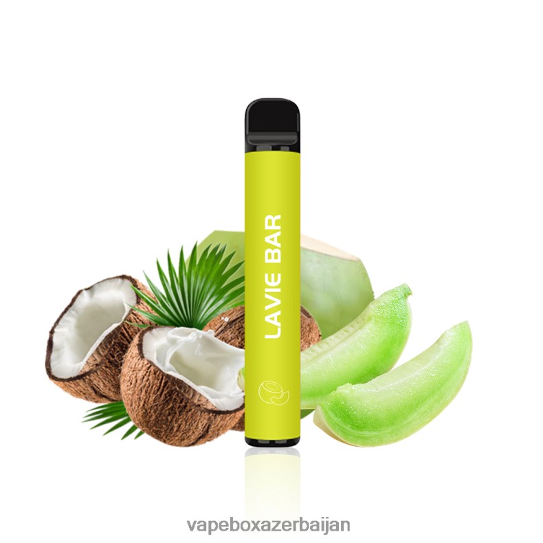E-Juice Vape - LAVIE BAR 2% Version 800 Puffs Melon Coco RD0L0B324