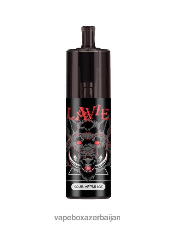 E-Juice Vape - LAVIE COLOUR BAR 10000 Puffs Airflow Control Sour Apple Ice RD0L0B329