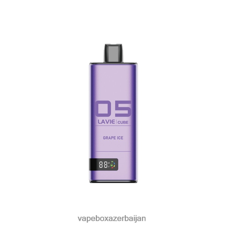 E-Juice Vape - LAVIE Cube 20000 Puffs Grape Ice RD0L0B39
