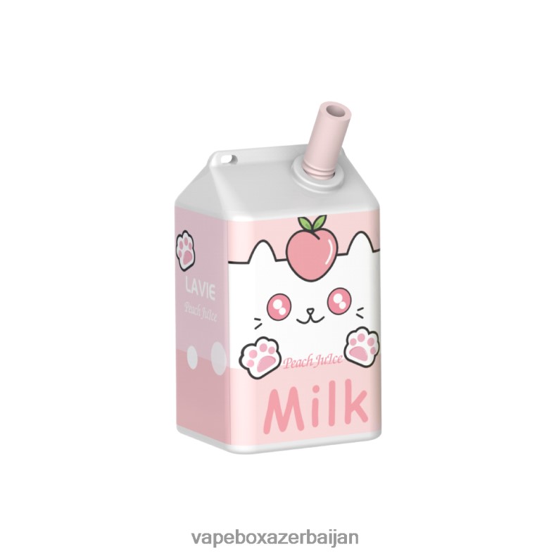 E-Juice Vape - LAVIE MILK 7000 Puffs Peach Juice RD0L0B179