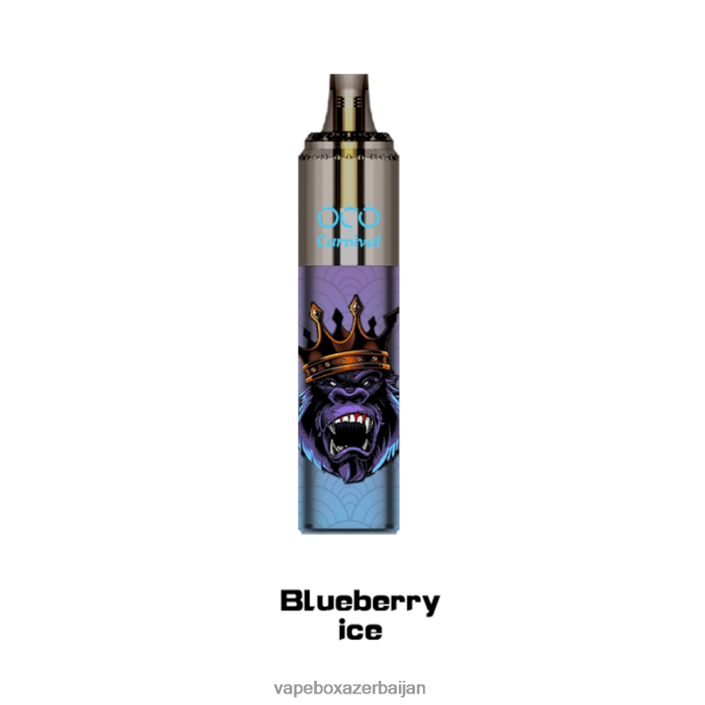 E-Juice Vape - LAVIE OCO Carnival 10000 Puffs Blueberry Ice RD0L0B349