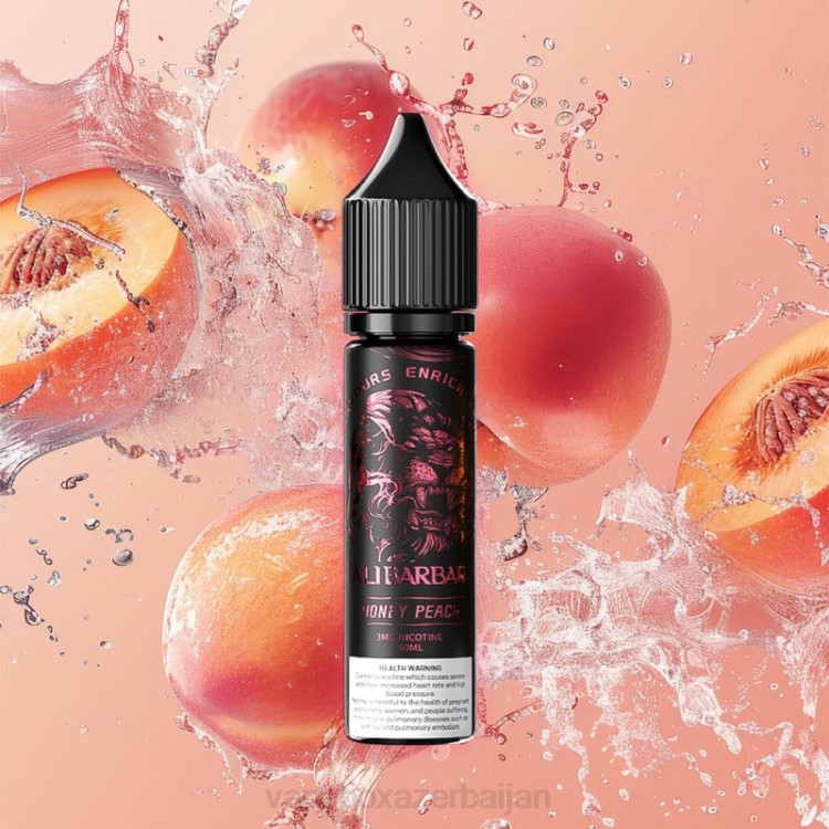 Vape Azerbaijan - Alibarbar Hookah Onyx Honey Peach 4PP2106