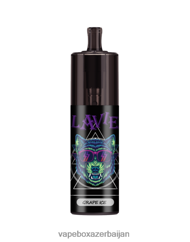 Vape Azerbaijan - LAVIE COLOUR BAR 10000 Puffs Airflow Control Grape Ice RD0L0B331