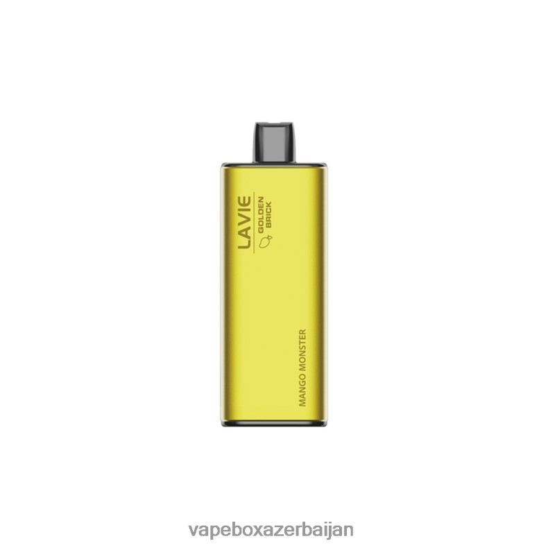 Vape Azerbaijan - LAVIE GOLDEN BRICK 10000 Puffs Mango Monster RD0L0B61