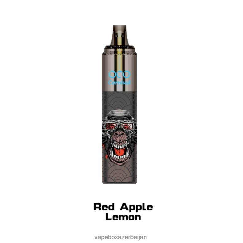 Vape Azerbaijan - LAVIE OCO Carnival 10000 Puffs Red Apple Lemon RD0L0B356