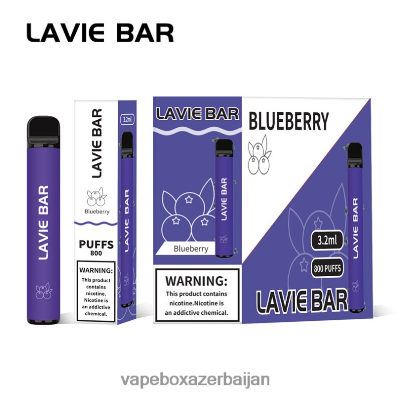 Vape Baku - LAVIE BAR 800 Puffs Blueberry Ice RD0L0B310